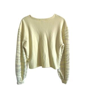 INC International Concepts Cream Pullover